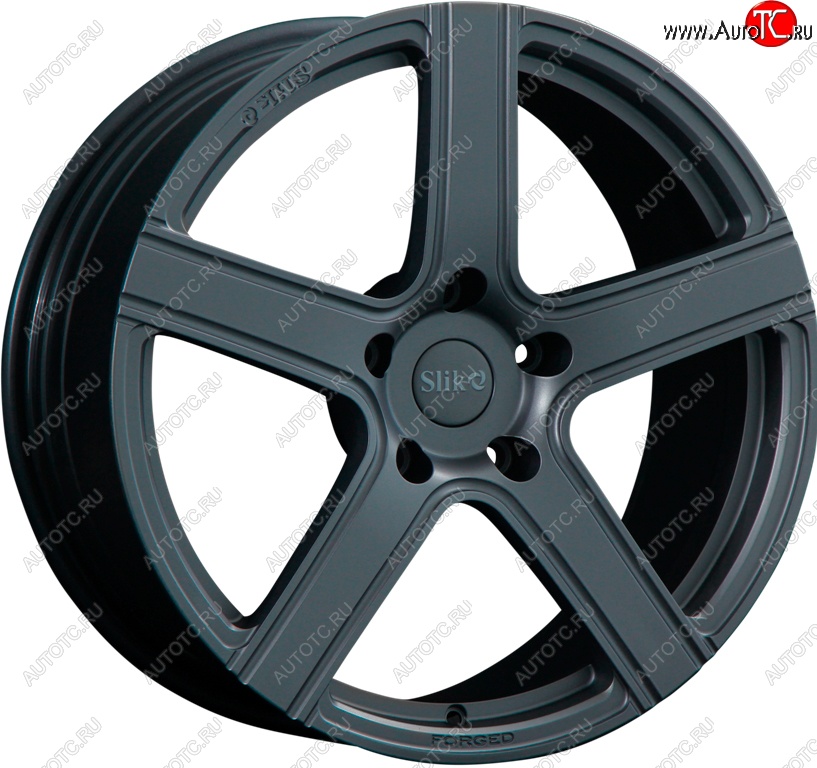 25 999 р. Кованый диск Slik PREMIUM L-730 7.5x17   (Матовый серый титан (TITAN))  с доставкой в г. Пермь