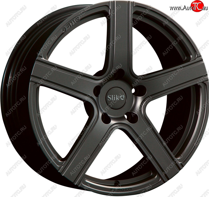 25 999 р. Кованый диск Slik PREMIUM L-730 7.5x17   (Темный хром (DC))  с доставкой в г. Пермь