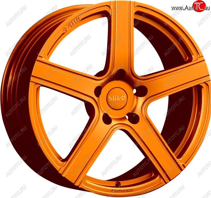 25 999 р. Кованый диск Slik PREMIUM L-730 7.5x17   (Candy медно-оранжевый глянцевый)  с доставкой в г. Пермь
