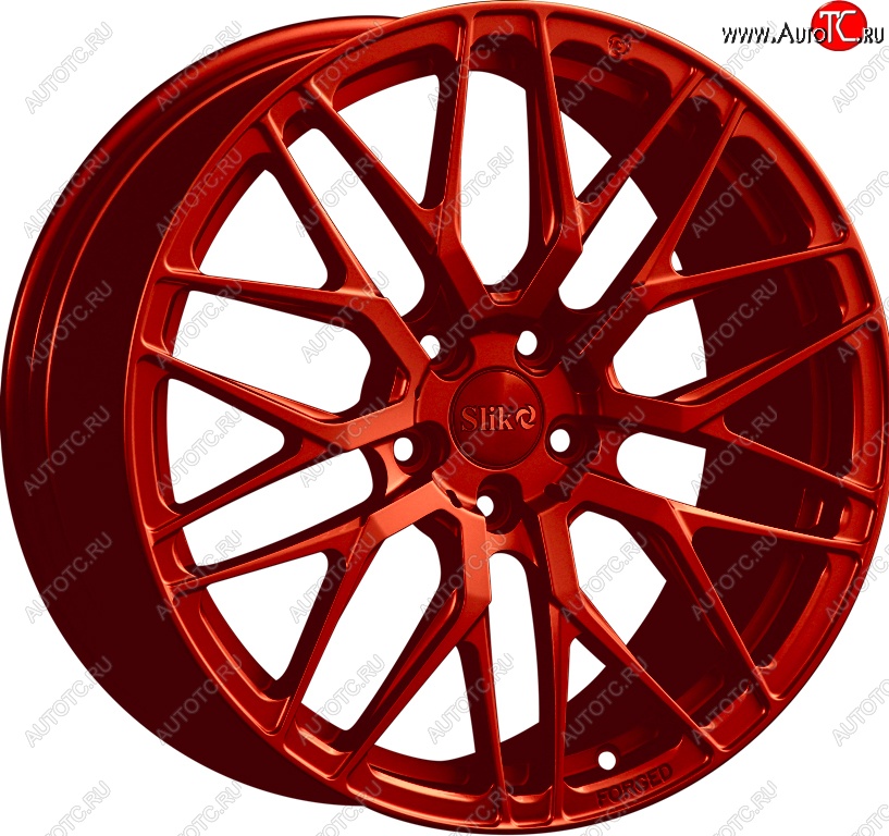 26 799 р. Кованый диск Slik PREMIUM L-734 7.5x17   (Candy красный (Candy RED))  с доставкой в г. Пермь
