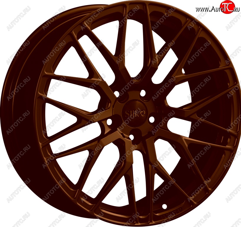 26 799 р. Кованый диск Slik PREMIUM L-734 7.5x17   (Коньячная бронза матовый (MBRZCGN))  с доставкой в г. Пермь