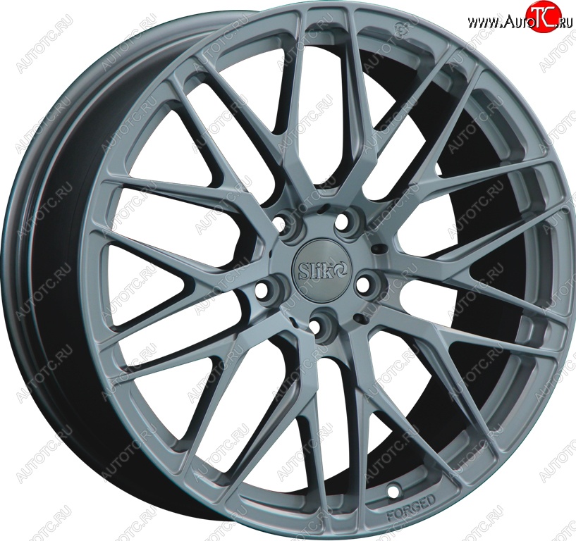26 799 р. Кованый диск Slik PREMIUM L-734 7.5x17   (Графит глянцевый (GM))  с доставкой в г. Пермь