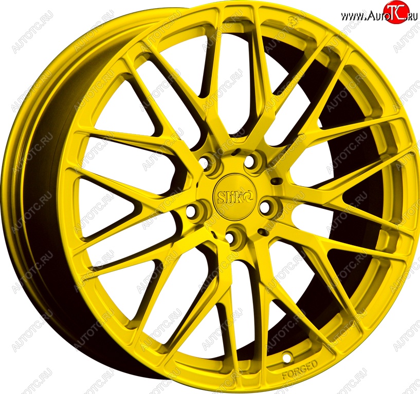26 799 р. Кованый диск Slik PREMIUM L-734 7.5x17   (Candy ярко-желтый (Candy YELLOW))  с доставкой в г. Пермь