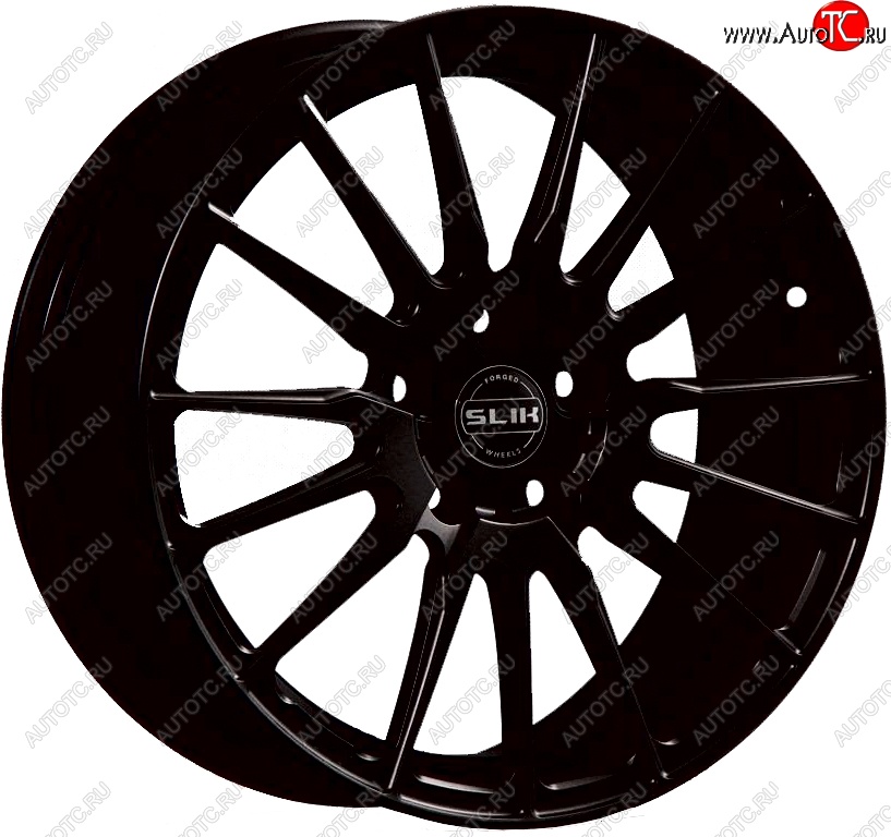 25 999 р. Кованый диск Slik PREMIUM L-738 7.5x17   (Черный глянцевый (BK))  с доставкой в г. Пермь