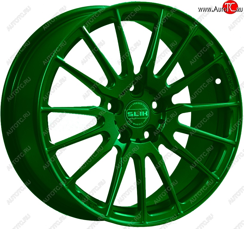 25 999 р. Кованый диск Slik PREMIUM L-738 7.5x17   (Зеленый (GREEEN))  с доставкой в г. Пермь