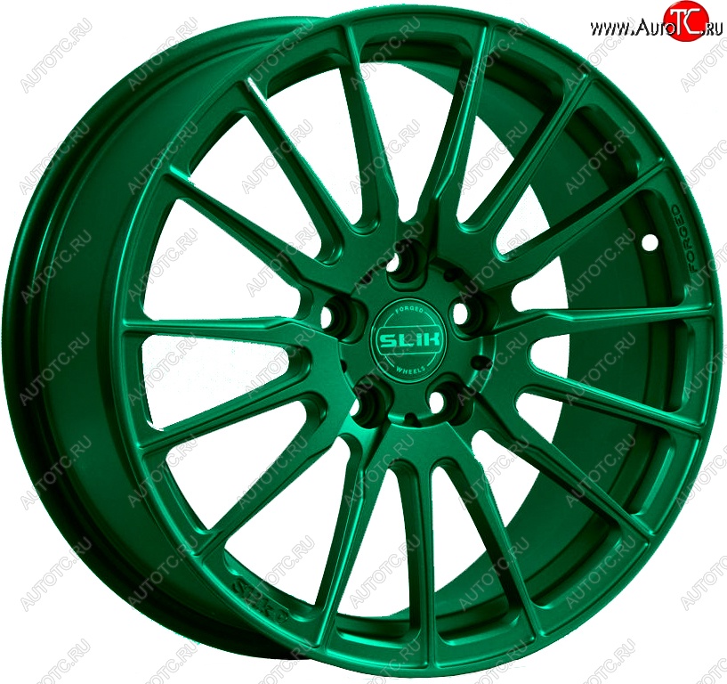 25 999 р. Кованый диск Slik PREMIUM L-738 7.5x17   (Candy изумрудно-зеленый (Candy Green))  с доставкой в г. Пермь