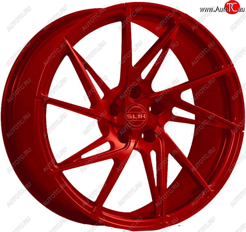 25 999 р. Кованый диск Slik PREMIUM L-739 7.5x17   (Candy алый)  с доставкой в г. Пермь