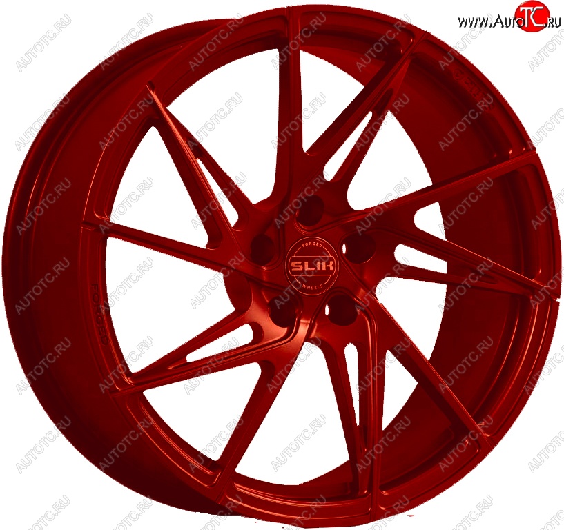25 999 р. Кованый диск Slik PREMIUM L-739 7.5x17   (Candy красный (Candy RED))  с доставкой в г. Пермь
