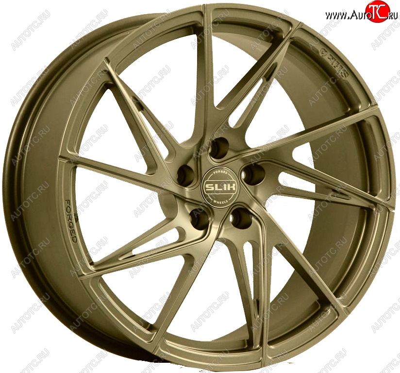 25 999 р. Кованый диск Slik PREMIUM L-739 7.5x17   (Золотой (G))  с доставкой в г. Пермь