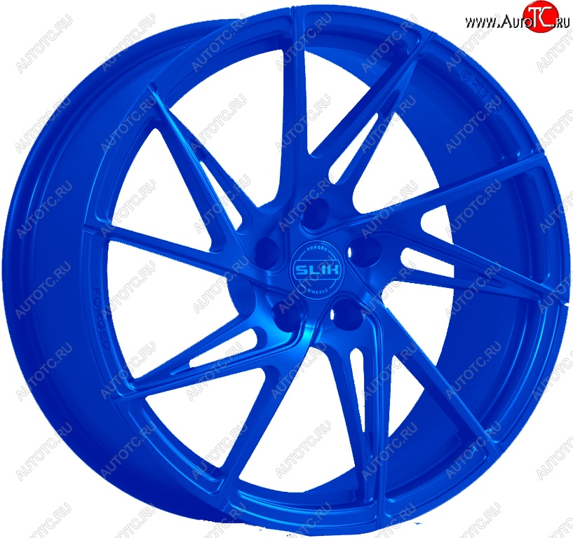 25 999 р. Кованый диск Slik PREMIUM L-739 7.5x17   (Candy синий (Candy BLUE))  с доставкой в г. Пермь