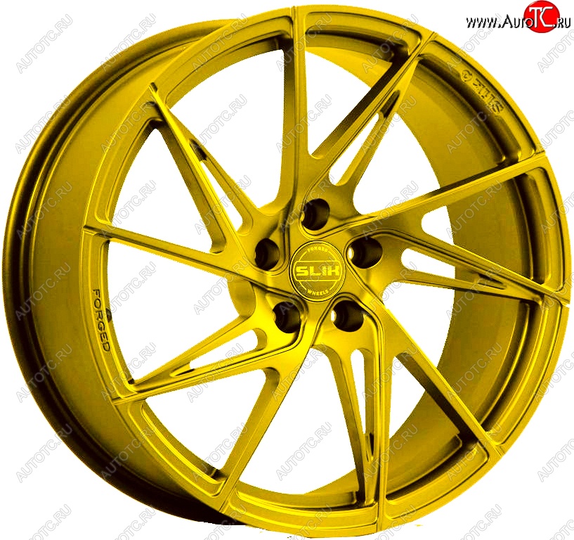 25 999 р. Кованый диск Slik PREMIUM L-739 7.5x17   (Candy ярко-желтый (Candy YELLOW))  с доставкой в г. Пермь