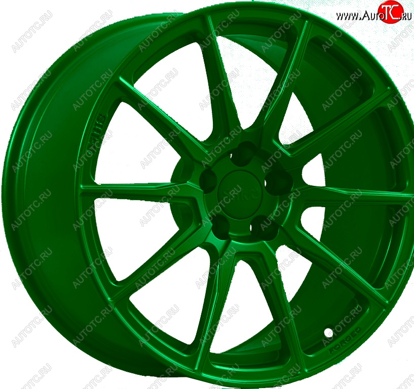34 999 р. Кованый диск Slik PREMIUM L-752 9.0x17   (Зеленый (GREEEN))  с доставкой в г. Пермь