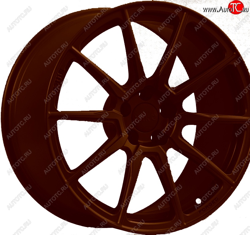 34 999 р. Кованый диск Slik PREMIUM L-752 9.0x17   (Коньячная бронза матовый (MBRZCGN))  с доставкой в г. Пермь