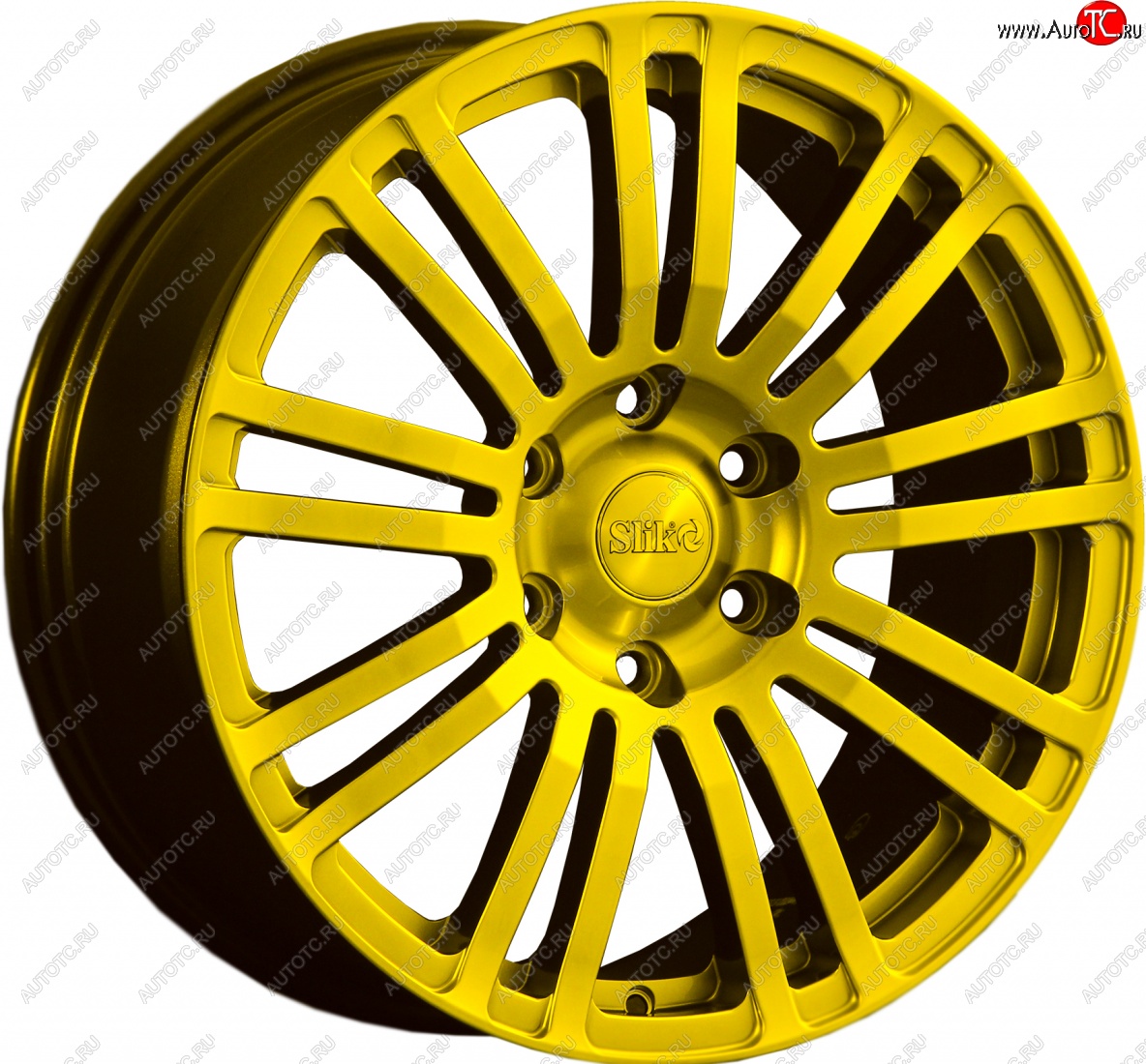 22 299 р. Кованый диск Slik Classic L-802 8.0x18   (Candy ярко-желтый (Candy YELLOW))  с доставкой в г. Пермь
