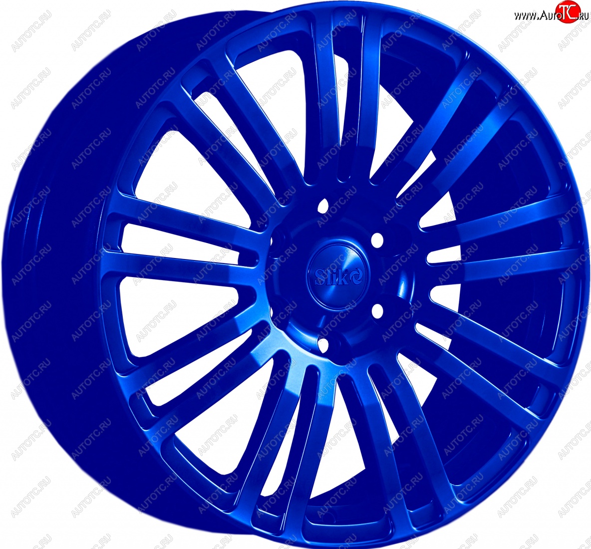 22 299 р. Кованый диск Slik Classic L-802 8.0x18   (Candy синий (Candy BLUE))  с доставкой в г. Пермь