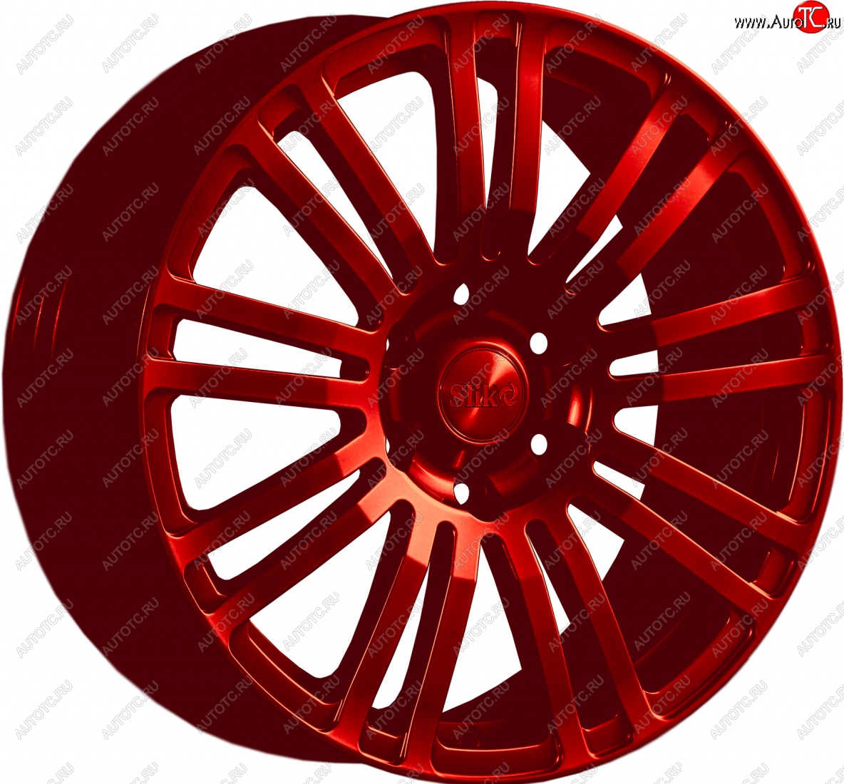 22 299 р. Кованый диск Slik Classic L-802 8.0x18   (Candy алый)  с доставкой в г. Пермь