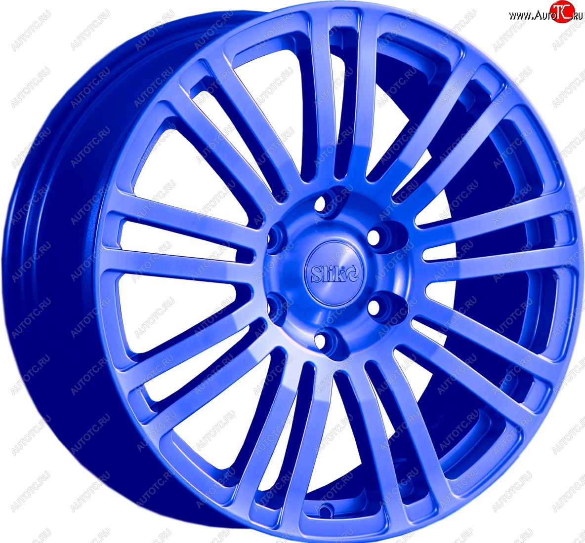 22 299 р. Кованый диск Slik Classic L-802 8.5x18   (Синий (BLUE))  с доставкой в г. Пермь