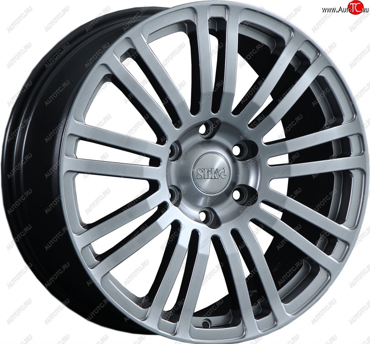 22 299 р. Кованый диск Slik Classic L-802 8.5x18   (Графит глянцевый (GM))  с доставкой в г. Пермь