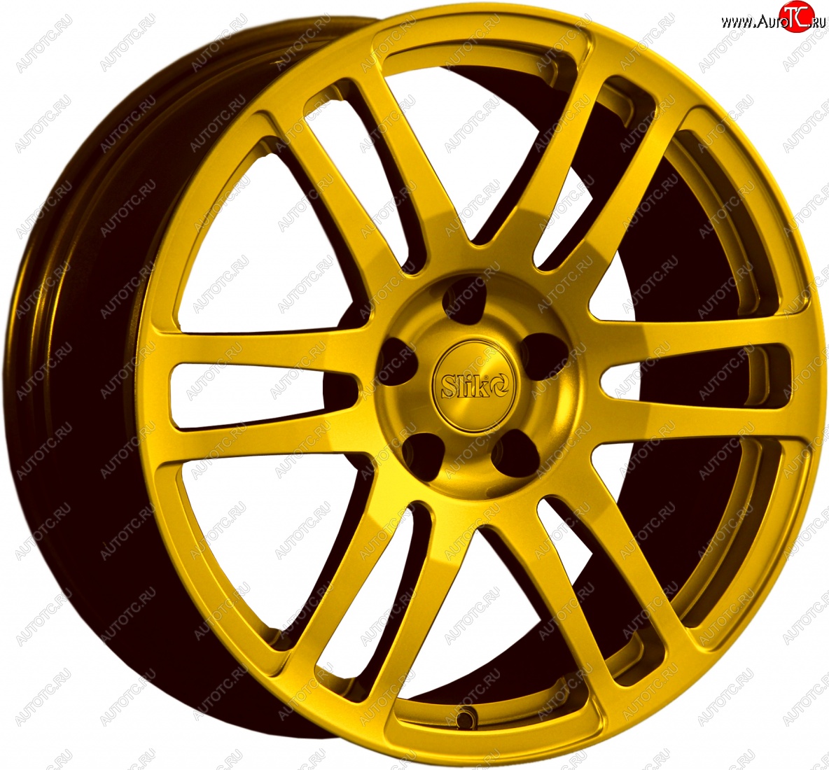 22 299 р. Кованый диск Slik Classic L-803 8.0x18   (Ярко желтый RAL1021 (YELLOW))  с доставкой в г. Пермь