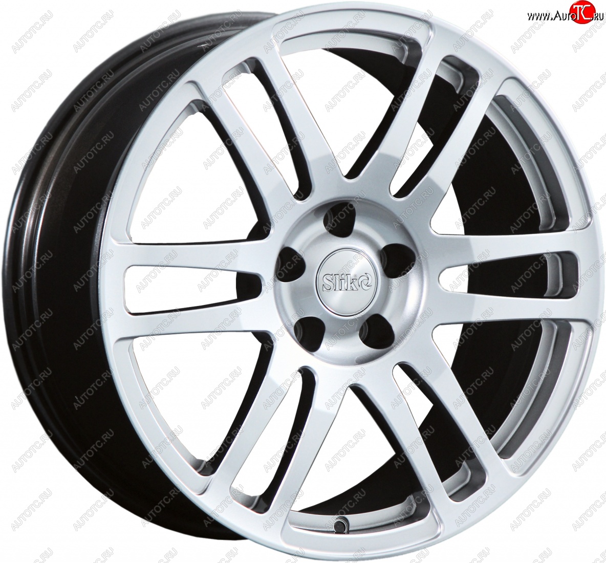 22 299 р. Кованый диск Slik Classic L-803 8.5x18   (Ярко блестящее серебро (HPB))  с доставкой в г. Пермь