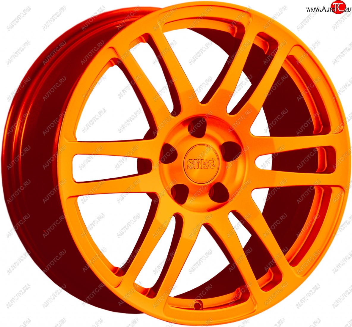 22 299 р. Кованый диск Slik Classic L-803 8.5x18   (Ярко оранжевый (ORANGE))  с доставкой в г. Пермь