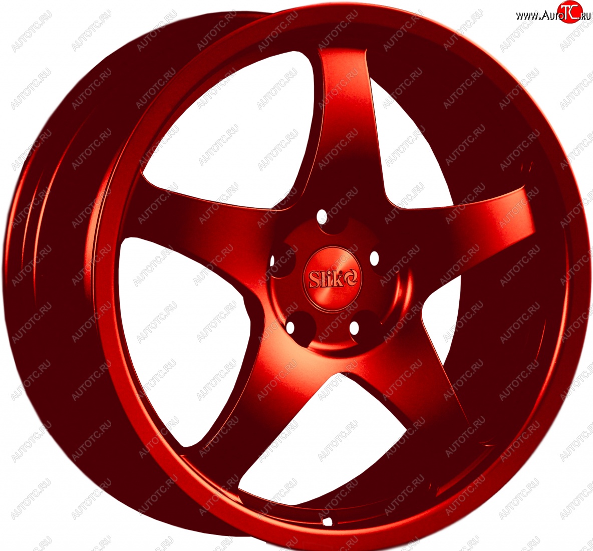 22 299 р. Кованый диск Slik Classic L-806 8.0x18   (Candy алый)  с доставкой в г. Пермь
