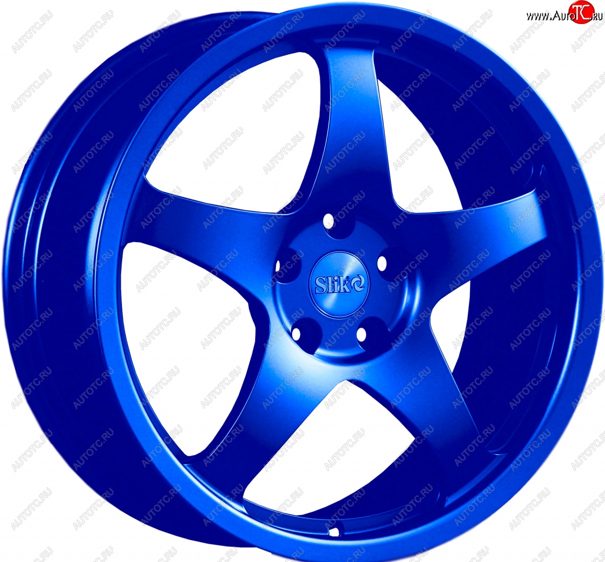 22 299 р. Кованый диск Slik Classic L-806 8.5x18   (Candy синий (Candy BLUE))  с доставкой в г. Пермь