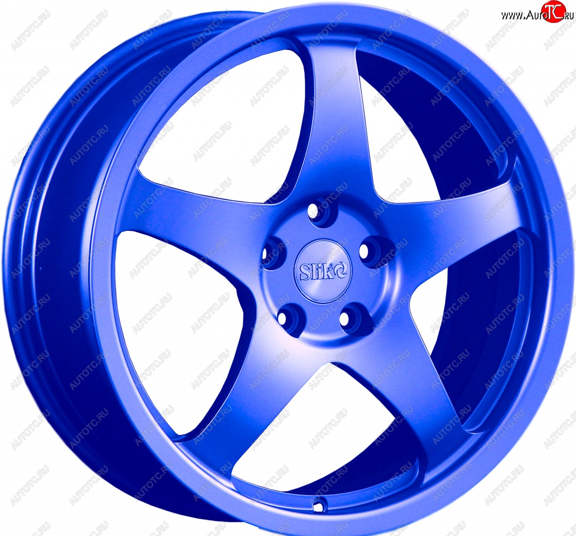 22 299 р. Кованый диск Slik Classic L-806 8.5x18   (Синий (BLUE))  с доставкой в г. Пермь
