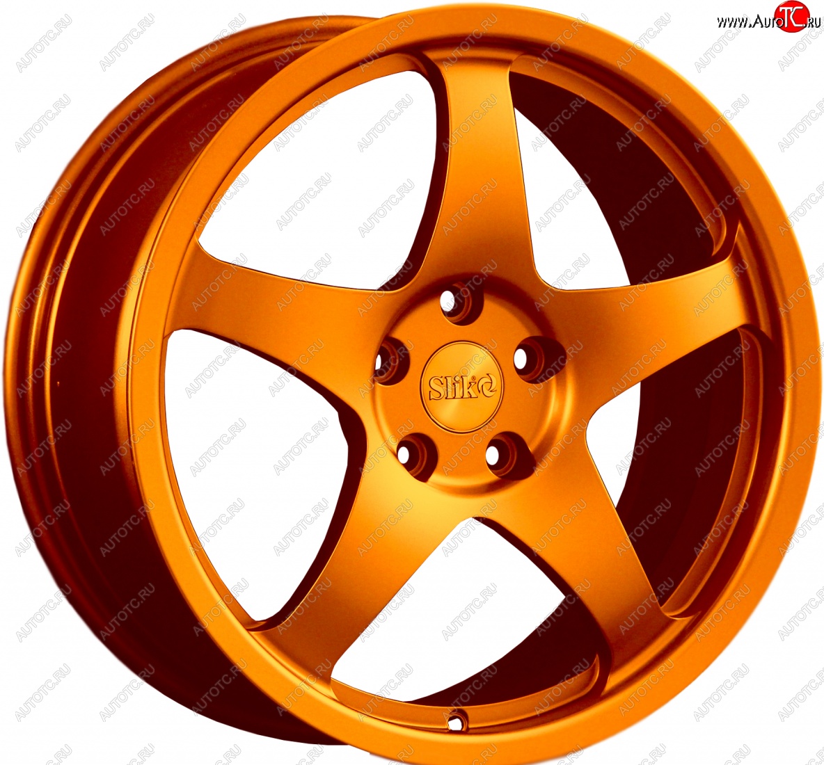 22 299 р. Кованый диск Slik Classic L-806 8.5x18   (Candy медно-оранжевый глянцевый)  с доставкой в г. Пермь