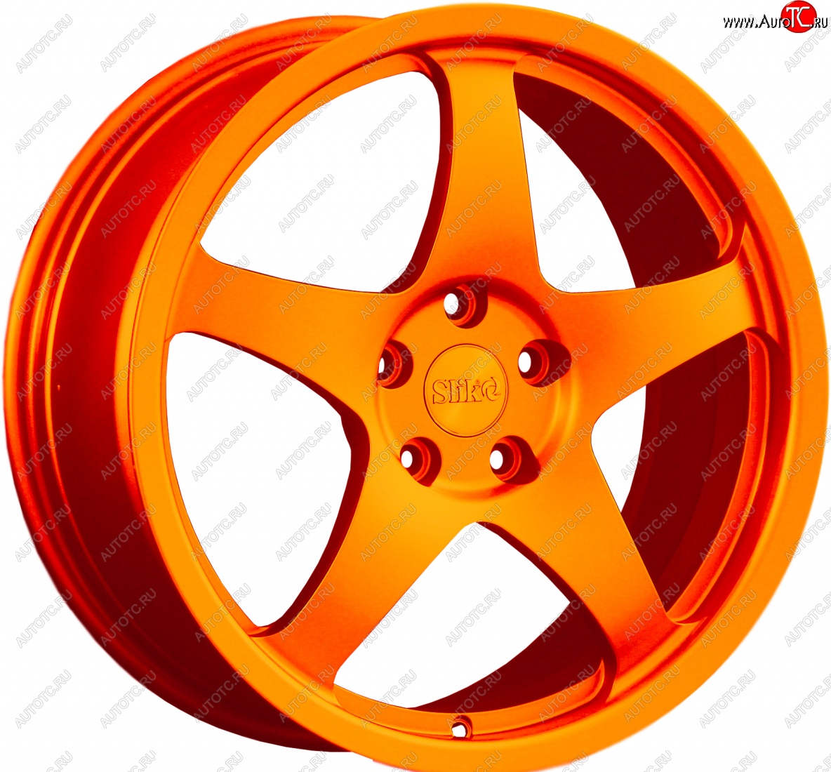 22 299 р. Кованый диск Slik Classic L-806 8.5x18   (Ярко оранжевый (ORANGE))  с доставкой в г. Пермь