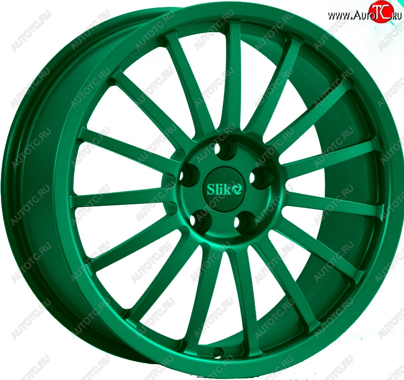 22 299 р. Кованый диск Slik Classic L-808 8.0x18   (Candy изумрудно-зеленый (Candy Green))  с доставкой в г. Пермь
