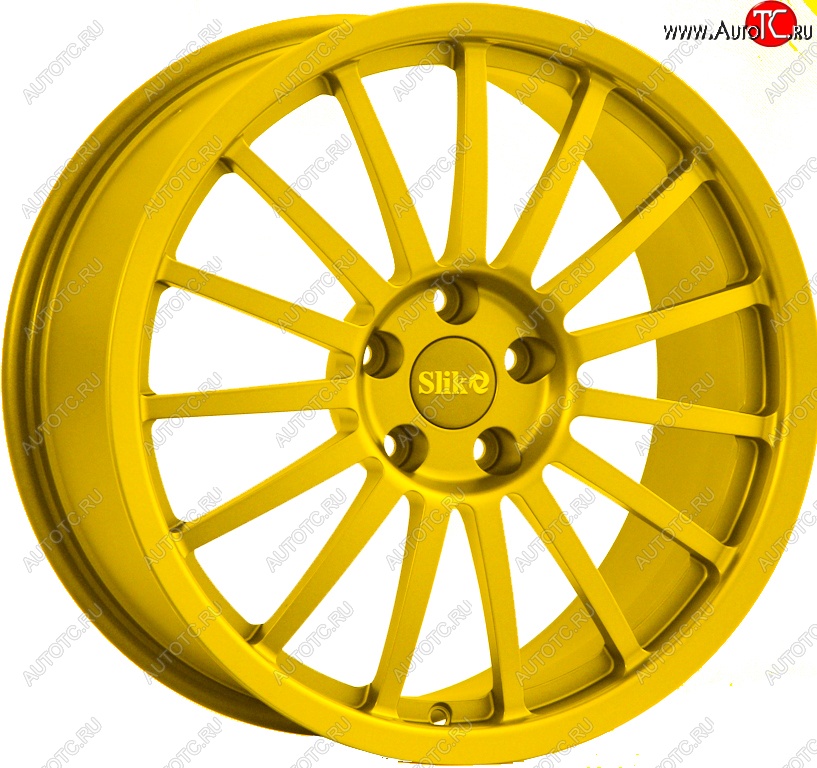 22 299 р. Кованый диск Slik Classic L-808 8.0x18   (Candy ярко-желтый (Candy YELLOW))  с доставкой в г. Пермь