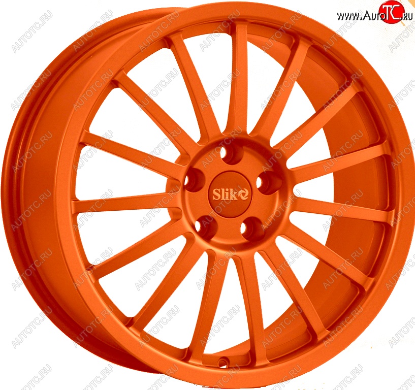 22 299 р. Кованый диск Slik Classic L-808 8.0x18   (Ярко оранжевый (ORANGE))  с доставкой в г. Пермь