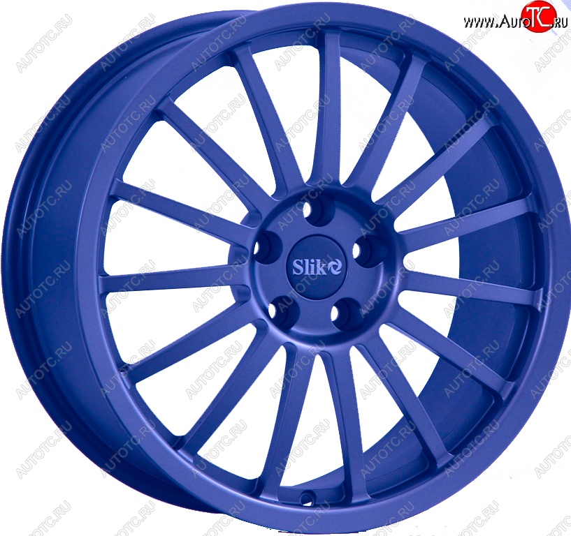 22 299 р. Кованый диск Slik Classic L-808 8.5x18   (Синий (BLUE))  с доставкой в г. Пермь
