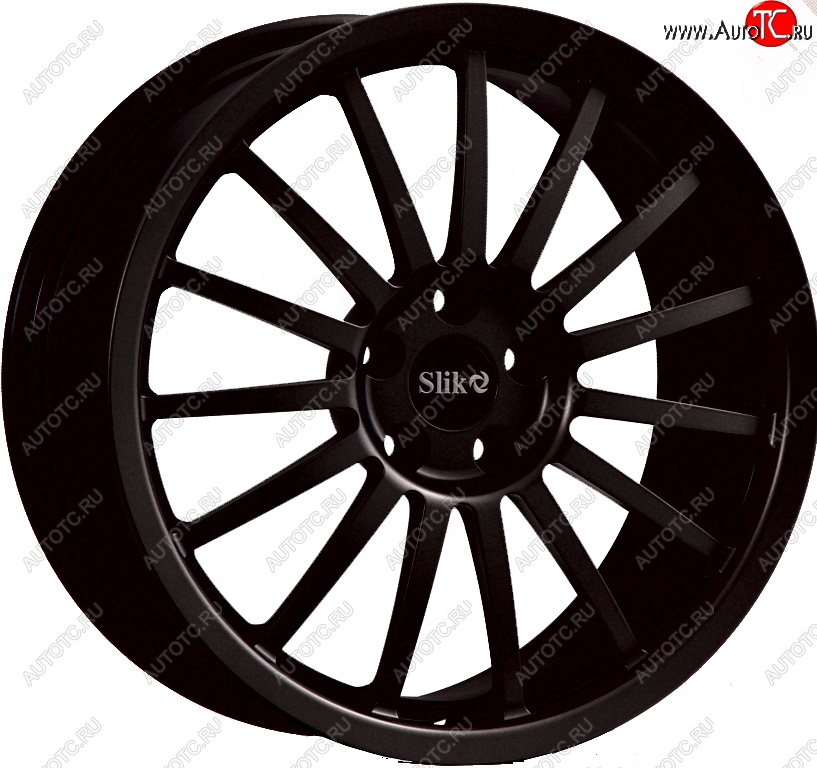 22 299 р. Кованый диск Slik Classic L-808 8.5x18   (Черный глянцевый (BK))  с доставкой в г. Пермь