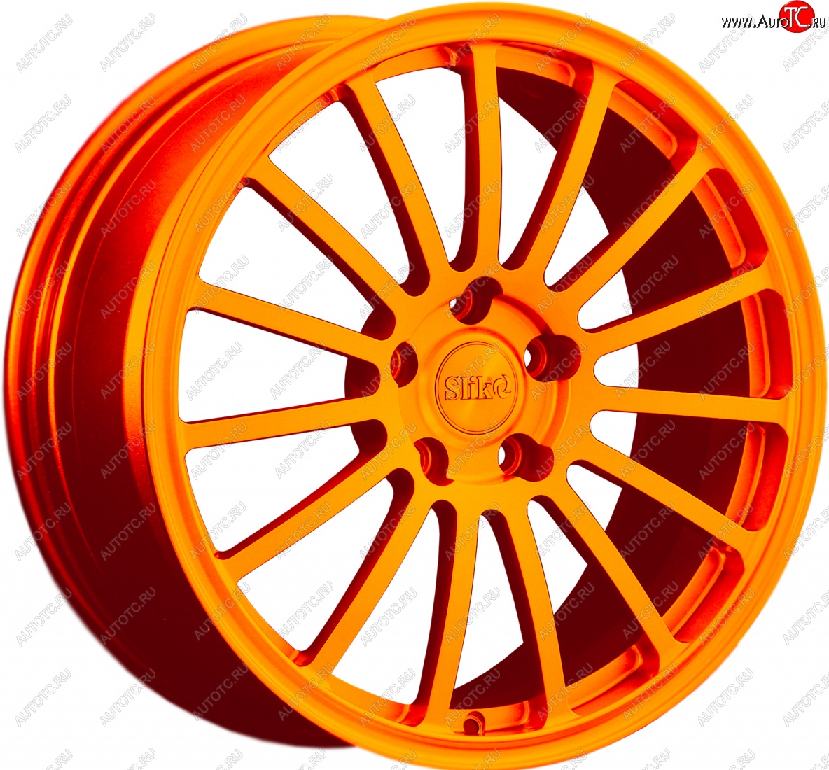 28 099 р. Кованый диск Slik Classic L-810 8.0x18   (Ярко оранжевый (ORANGE))  с доставкой в г. Пермь
