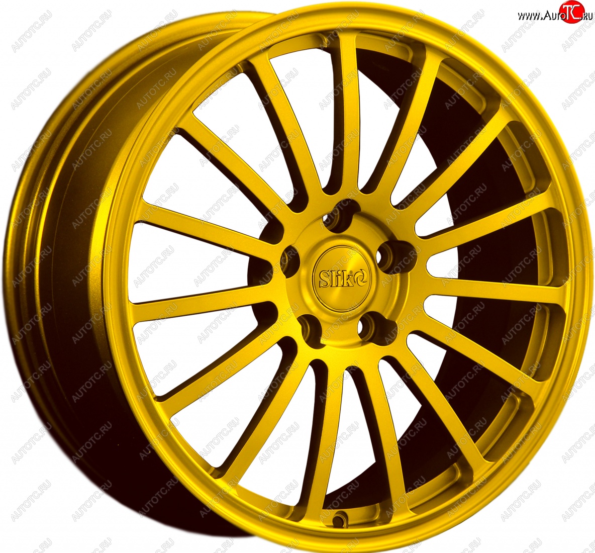 28 099 р. Кованый диск Slik Classic L-810 8.0x18   (Ярко желтый RAL1021 (YELLOW))  с доставкой в г. Пермь