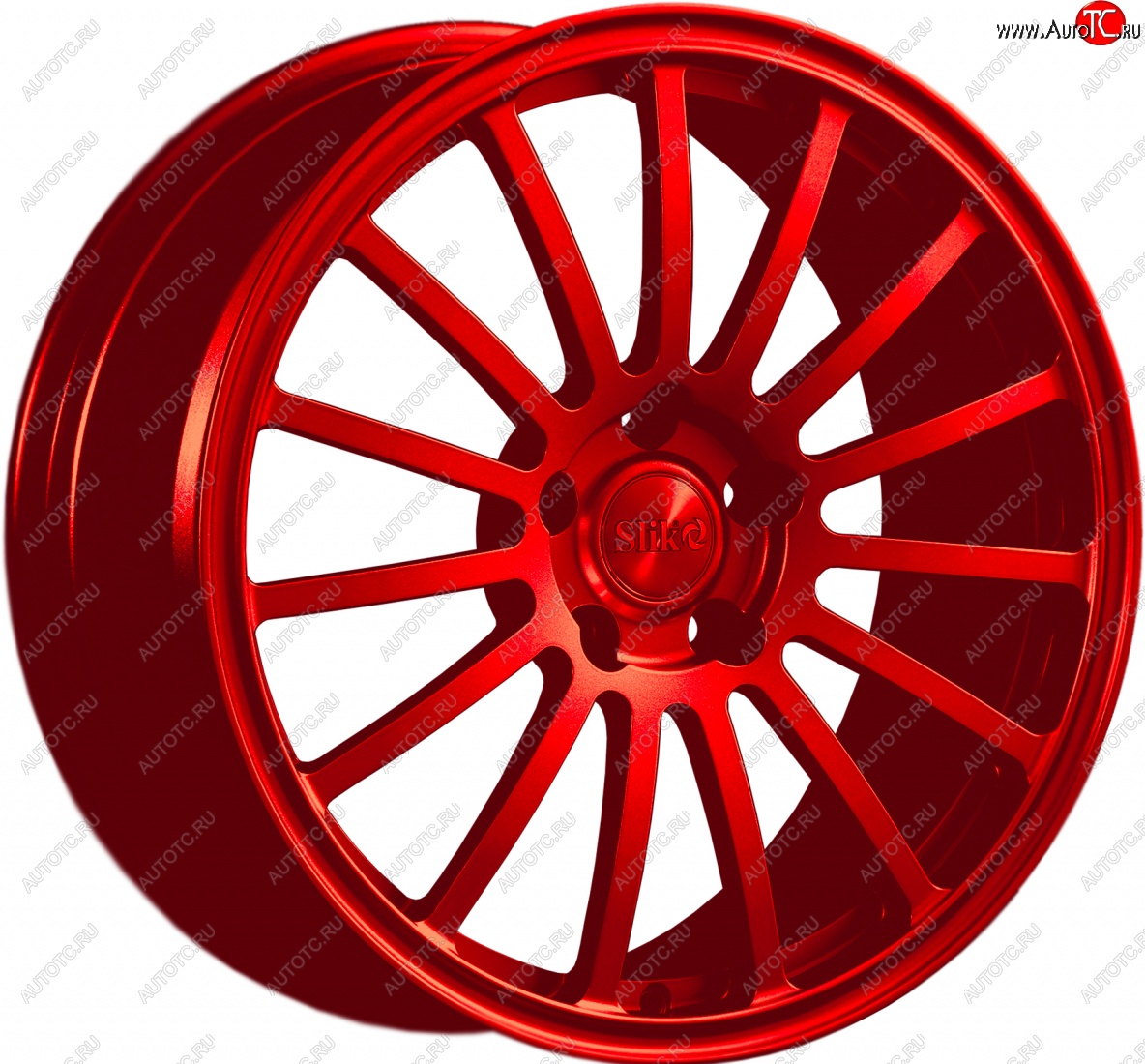 28 099 р. Кованый диск Slik Classic L-810 8.5x18   (Красный (RED))  с доставкой в г. Пермь