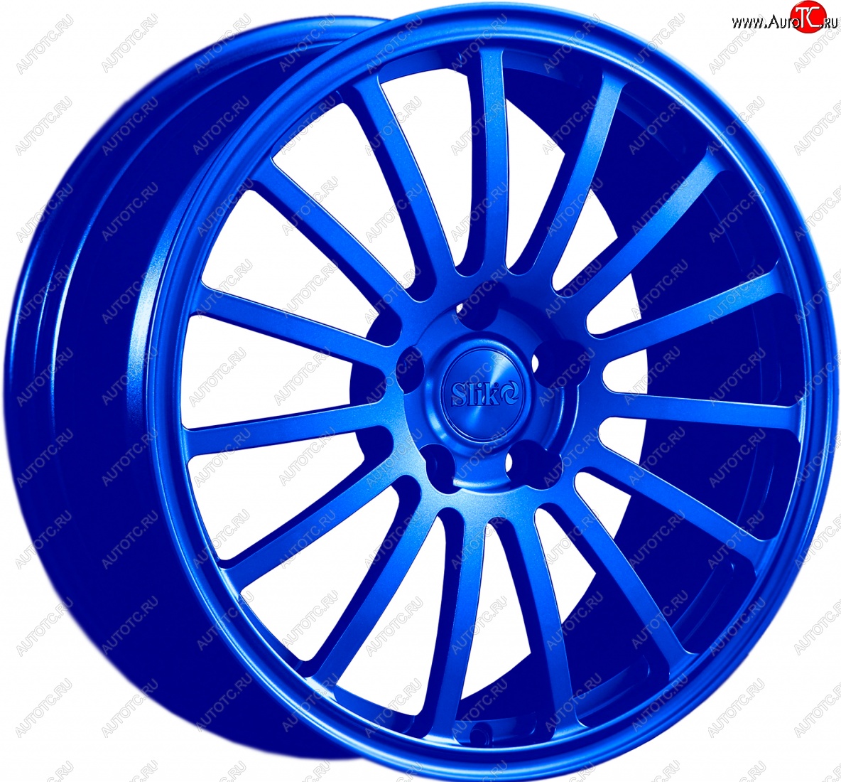 28 099 р. Кованый диск Slik Classic L-810 8.5x18   (Candy синий (Candy BLUE))  с доставкой в г. Пермь