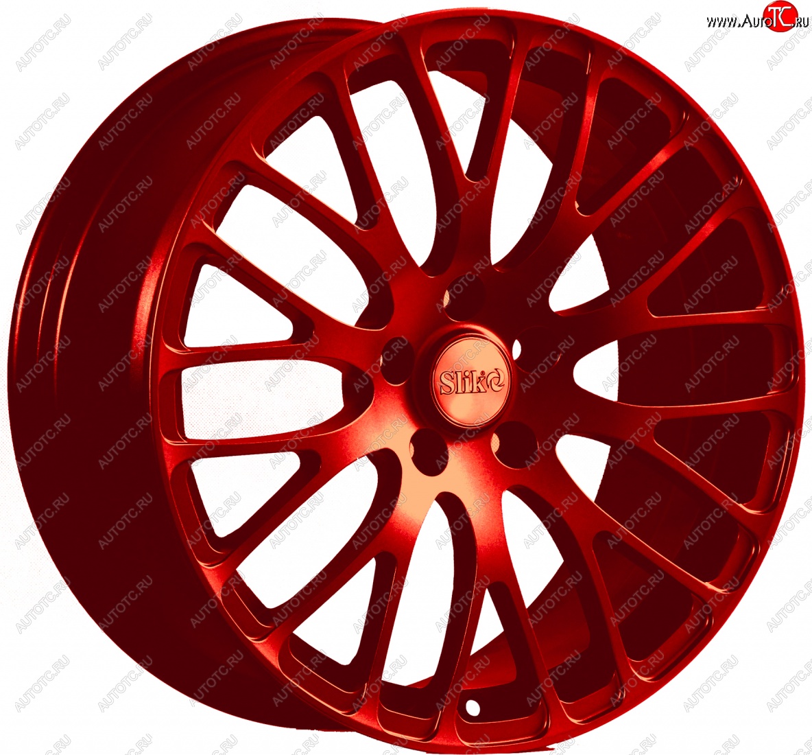 22 299 р. Кованый диск Slik Classic L-813 8.0x18   (Candy алый)  с доставкой в г. Пермь