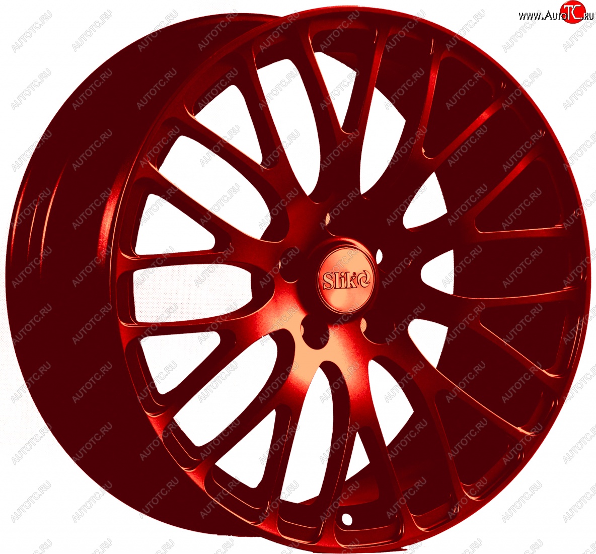 22 299 р. Кованый диск Slik Classic L-813 8.0x18   (Candy красный (Candy RED))  с доставкой в г. Пермь