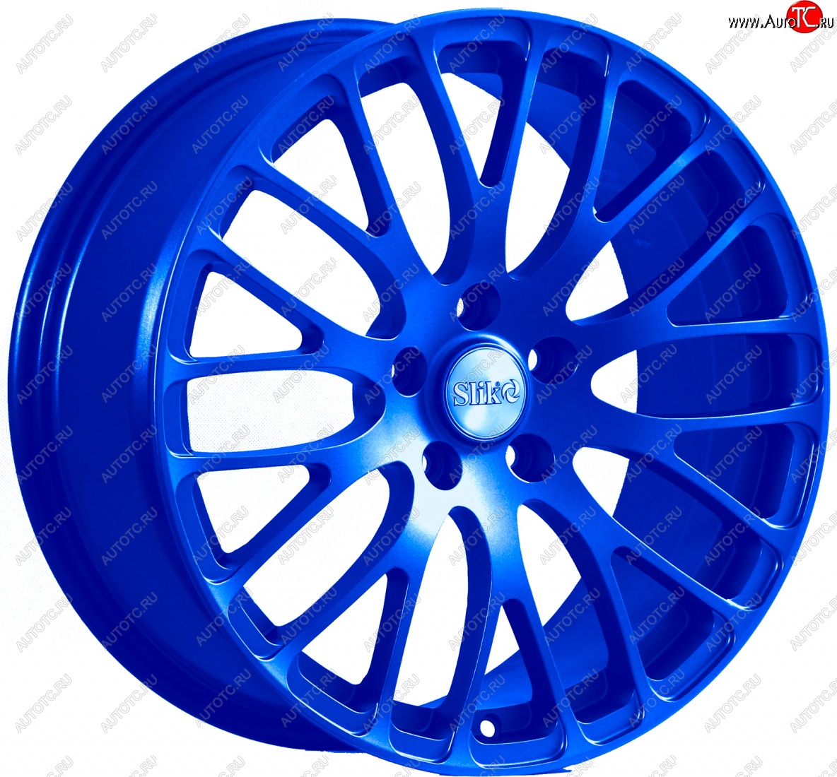 22 299 р. Кованый диск Slik Classic L-813 8.0x18   (Candy синий (Candy BLUE))  с доставкой в г. Пермь