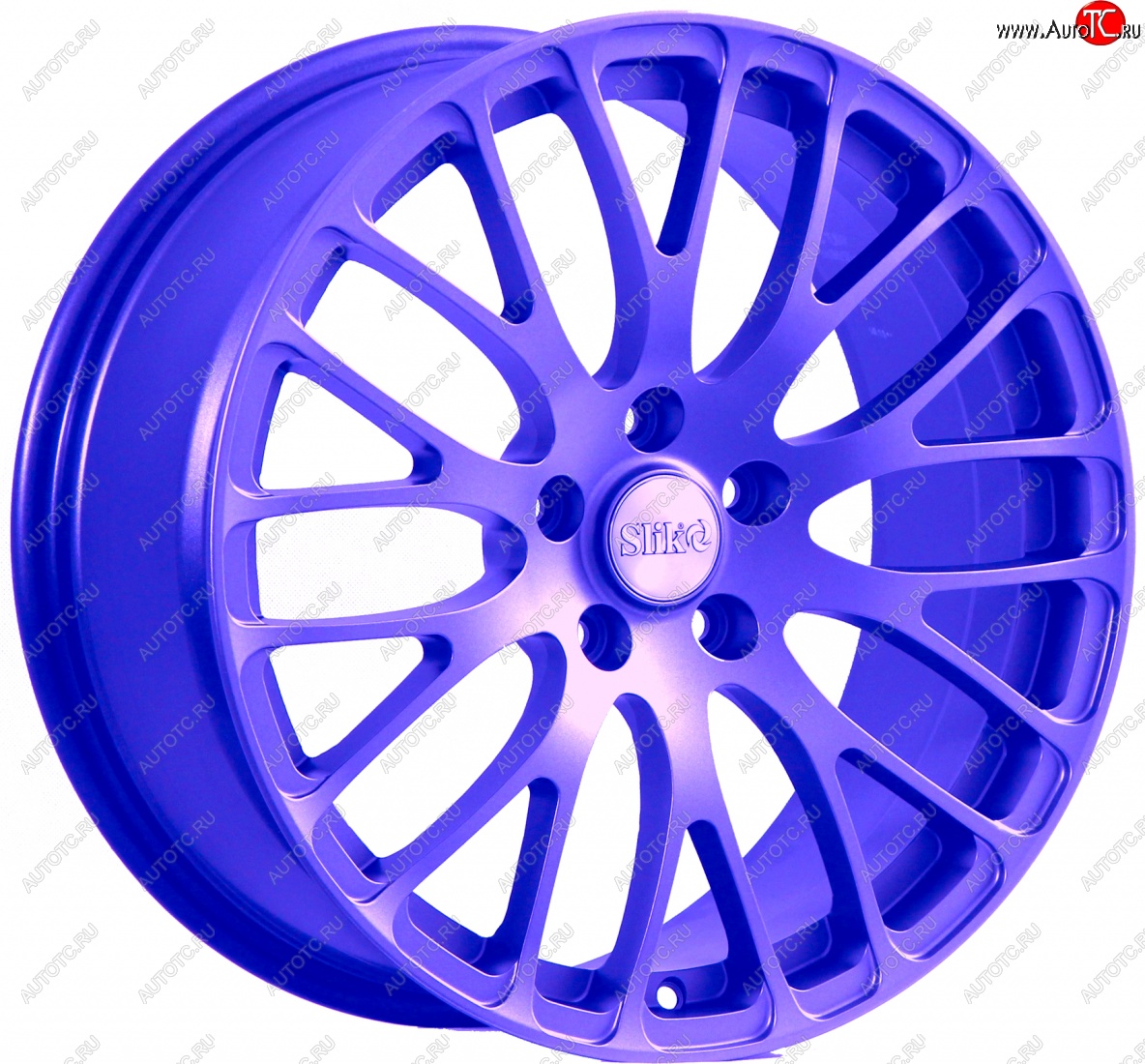 22 299 р. Кованый диск Slik Classic L-813 8.0x18   (Синий (BLUE))  с доставкой в г. Пермь