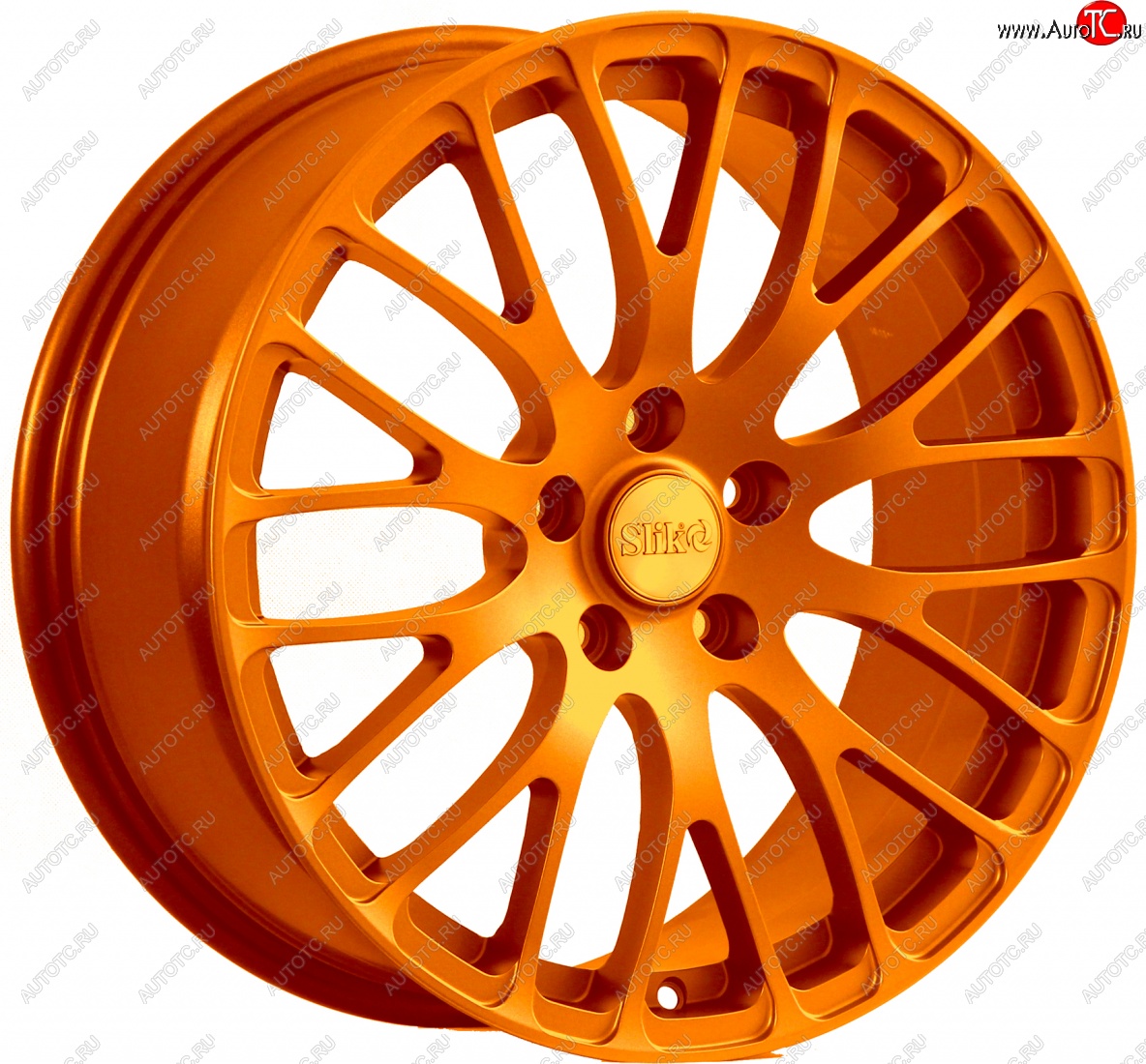 22 299 р. Кованый диск Slik Classic L-813 8.5x18   (Candy медно-оранжевый глянцевый)  с доставкой в г. Пермь
