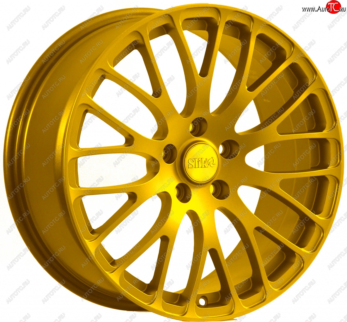 22 299 р. Кованый диск Slik Classic L-813 8.5x18   (Ярко желтый RAL1021 (YELLOW))  с доставкой в г. Пермь