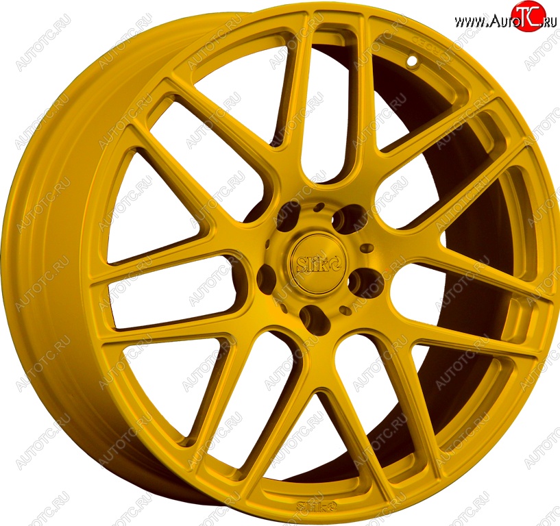35 499 р. Кованый диск Slik PREMIUM L-815 8.0x18   (Ярко желтый RAL1021 (YELLOW))  с доставкой в г. Пермь
