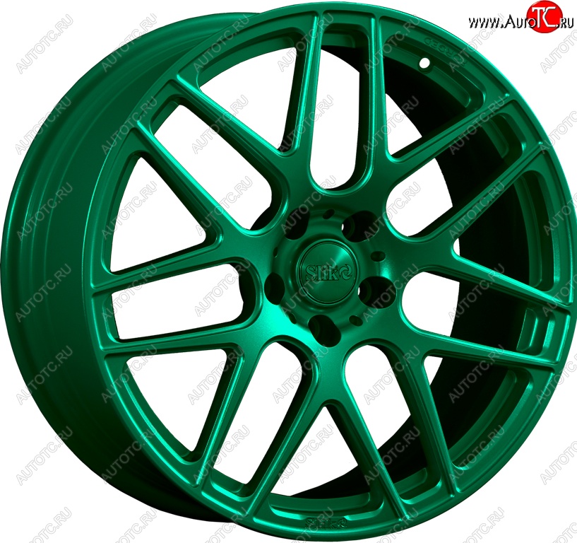 35 499 р. Кованый диск Slik PREMIUM L-815 8.0x18   (Candy изумрудно-зеленый (Candy Green))  с доставкой в г. Пермь