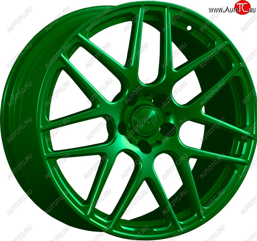 35 499 р. Кованый диск Slik PREMIUM L-815 8.0x18   (Зеленый (GREEEN))  с доставкой в г. Пермь