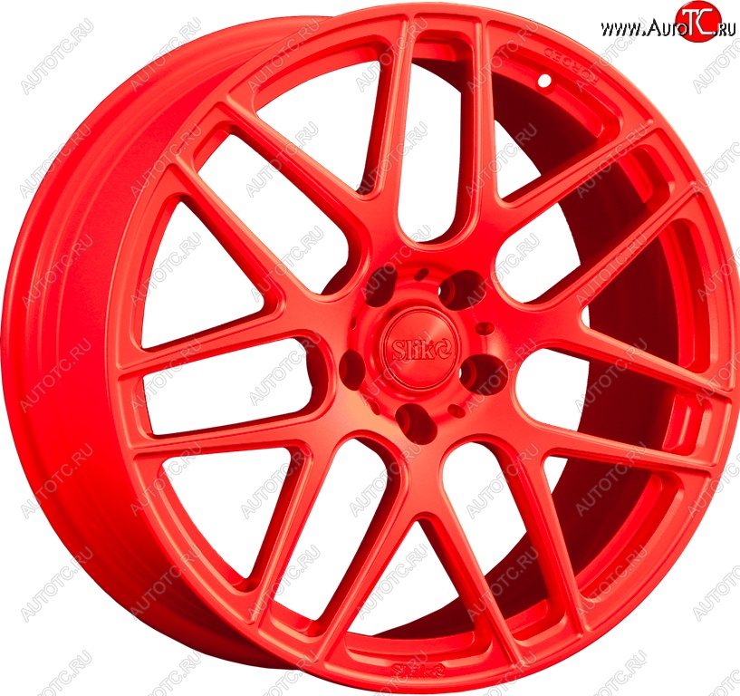 35 499 р. Кованый диск Slik PREMIUM L-815 8.0x18   (RAL 3026 ярко алый (3026))  с доставкой в г. Пермь