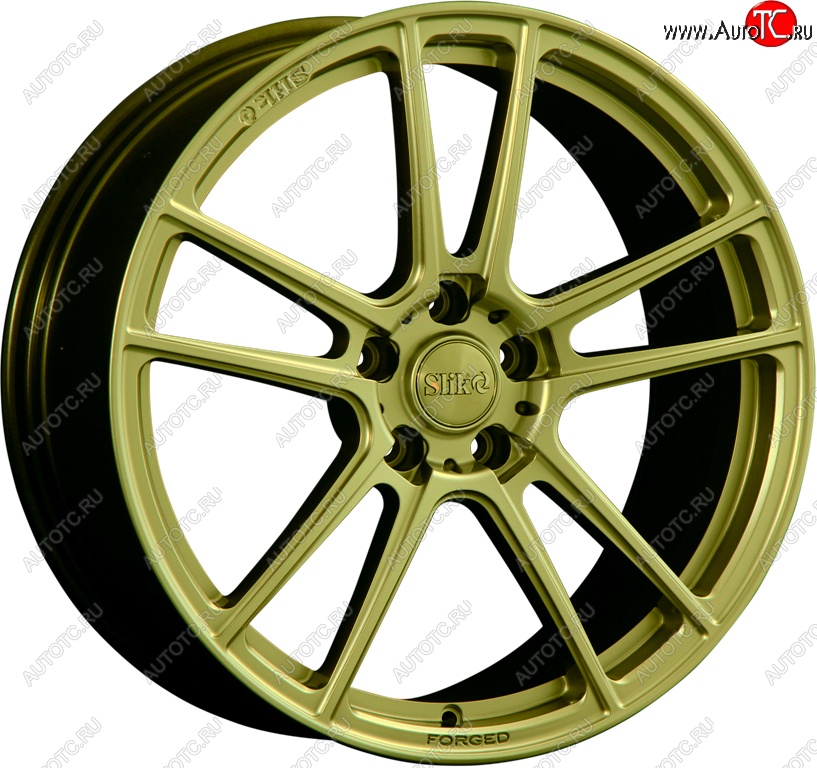 35 499 р. Кованый диск Slik PREMIUM L-817 8.0x18   (Золотой (G))  с доставкой в г. Пермь